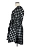 Moon River Houndstooth Black Casual Dress Size M - photo 5