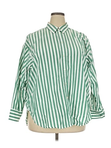 J.Crew 3/4 Sleeve Button-Down Shirt (view 1)