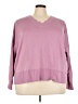 Tek Gear Purple Pullover Sweater Size 3X - photo 1