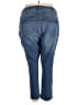 Ellos Solid Blue Jeans Size 28 waist - photo 2