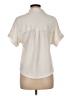 Monteau 100% Polyester Ivory Short Sleeve Blouse Size M - photo 2