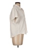 Monteau 100% Polyester Ivory Short Sleeve Blouse Size M - photo 4