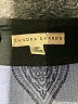 Sandra Darren Paisley Blue Cocktail Dress Size 8 (petite) - photo 7