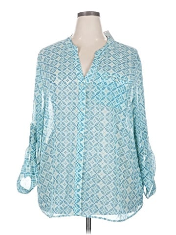 Kut from the Kloth 3/4 Sleeve Blouse (view 1)