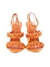 Schutz Orange Sandals Size 7 1/2 - photo 2