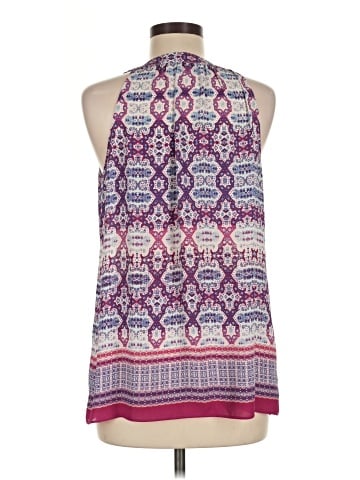 Rose + Olive Sleeveless Blouse (view 2)