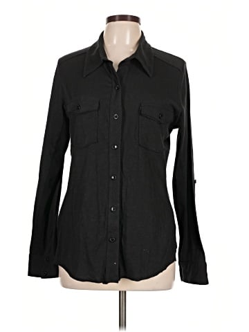 Green Dragon Long Sleeve Button-Down Shirt (view 1)