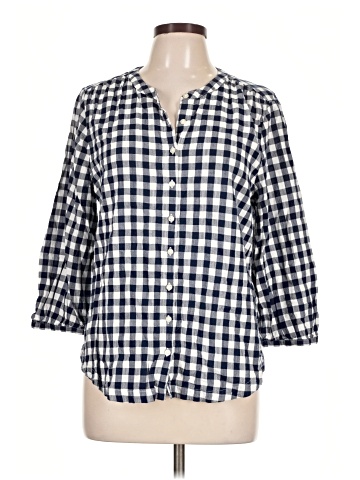 St. John's Bay 3/4 Sleeve Button-Down Shirt (view 1)