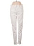 Zara Solid Ivory White Jeans Size 6 - photo 1