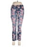 Signature Studio Floral Blue Jeggings Size 6 - photo 1