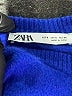 Zara Blue Pullover Sweater Size S - photo 7