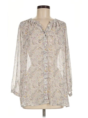 Uniqlo 3/4 Sleeve Blouse (view 1)