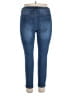 Curve Appeal Solid Blue Jeans Size 32 waist - photo 2