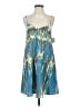 Collective Concepts 100% Polyester Tie-dye Blue Cocktail Dress Size S - photo 1