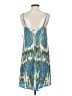 Collective Concepts 100% Polyester Tie-dye Blue Cocktail Dress Size S - photo 2
