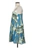 Collective Concepts 100% Polyester Tie-dye Blue Cocktail Dress Size S - photo 5