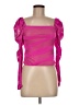 Shein Pink 3/4 Sleeve Blouse Size M - photo 1