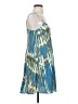Collective Concepts 100% Polyester Tie-dye Blue Cocktail Dress Size S - photo 4
