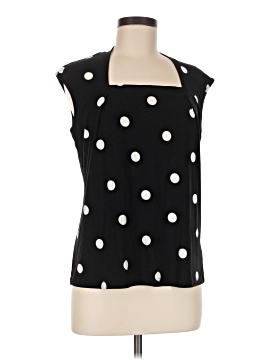 Black Label By Evan Picone Sleeveless Blouse