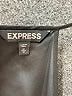 Express 100% Polyester Solid Black Cocktail Dress Size M - photo 7