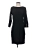Laundry by Shelli Segal Solid Black Casual Dress Size 4 - photo 1