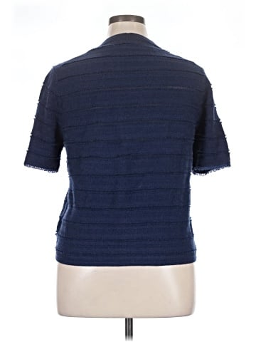 Lafayette 148 New York Short Sleeve Top (view 2)