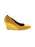 Bella Marie Yellow Wedges Size 9 - photo 1