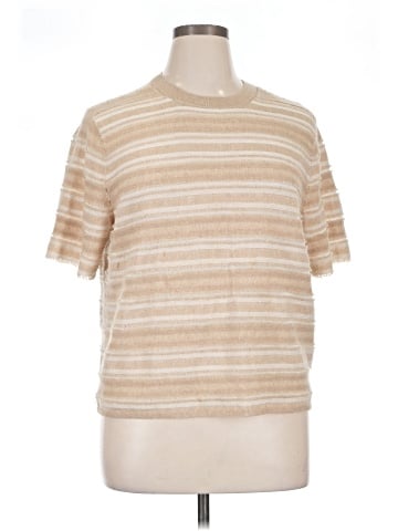 Lafayette 148 New York Short Sleeve Top (view 1)