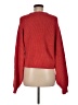 Double Zero Solid Red Pullover Sweater Size M - photo 2