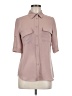 Lulus 100% Polyester Tan Short Sleeve Blouse Size S - photo 1