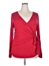 LIVI Active Red Long Sleeve Blouse Size 18 - 20 - photo 1