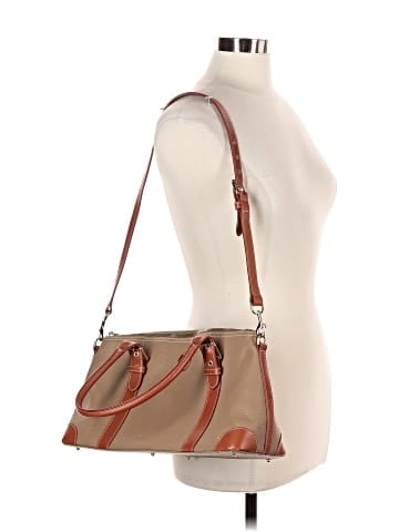 Dooney & Bourke Leather Satchel (view 2)