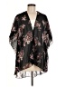 Live 4 Truth 100% Polyester Black Kimono Size M - photo 1