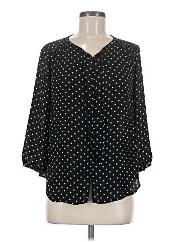 Lands' End 3/4 Sleeve Blouse (view 1)