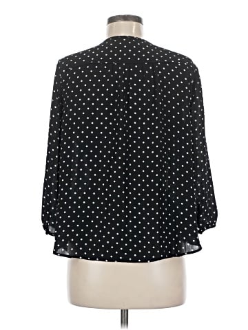 Lands' End 3/4 Sleeve Blouse (view 2)