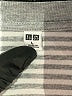 Uniqlo Stripes Silver Short Sleeve Turtleneck Size L - photo 7