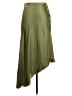 Micas 100% Polyester Solid Green Casual Skirt Size XS - photo 2