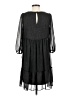 Calvin Klein 100% Polyester Black Casual Dress Size 4 - photo 2