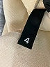Divided by H&M 100% Polyester Ivory Trenchcoat Size 4 - photo 7