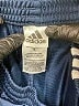 Adidas 100% Polyester Blue Track Pants Size 7 - photo 3