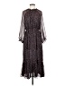 Zara 100% Polyester Brown Casual Dress Size S - photo 1