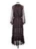 Zara 100% Polyester Brown Casual Dress Size S - photo 2