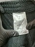 Adidas 100% Polyester Black Track Pants Size 7 - photo 3