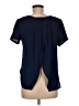 Sienna Sky 100% Polyester Blue Short Sleeve Top Size M - photo 2