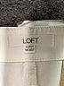 Ann Taylor LOFT Ivory Shorts Size 14 - photo 3