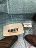 Obey Blue Pullover Hoodie Size M - photo 7