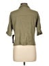 Moa Moa Green 3/4 Sleeve Button-Down Shirt Size L - photo 2