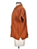 Lulus Brown Short Sleeve Blouse Size S - photo 5