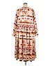 ELOQUII Elements Tie-dye Ivory Casual Dress Size 18 - photo 2