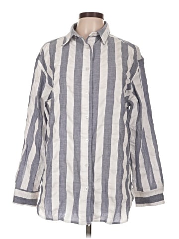 LE BOP 3/4 Sleeve Button-Down Shirt (view 1)